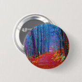 Schwarzlicht-Wald-Ölgemälde Button (Vorne & Hinten)
