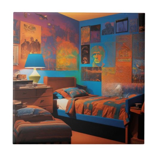 Schwarzlichttage Fliese (Vorderseite)