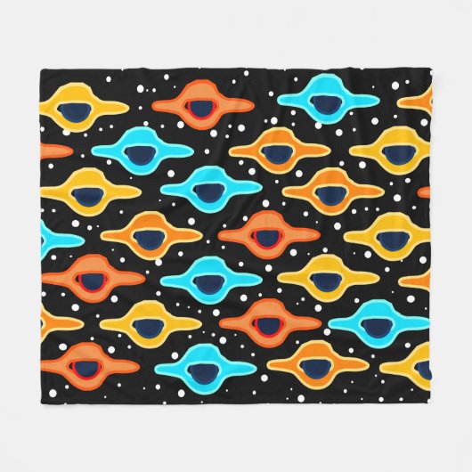 Schwarzlochdecke Fleecedecke (Vorderseite (Horizontal))
