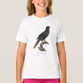 Schwarzlori oder Schwarz-Lori, Chalcopsitta atra T-Shirt (Vorderseite)