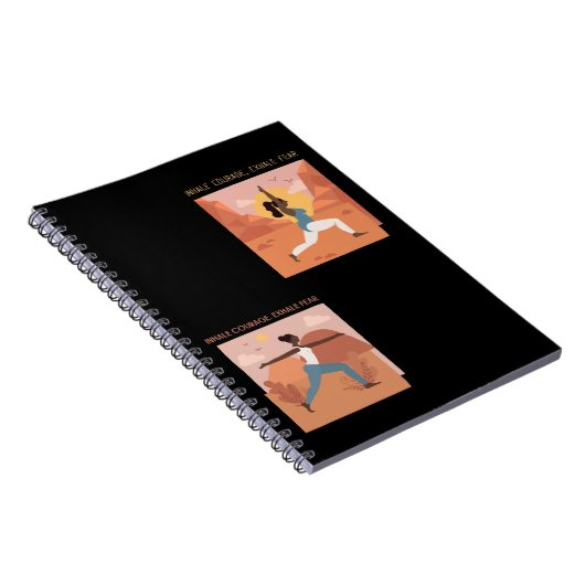 Schwarzmädchen-Selbstversorgung Notizblock (Rechte Seite)