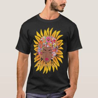 Schwarzmaler Afro Hair Afro-Amerikaner T-Shirt