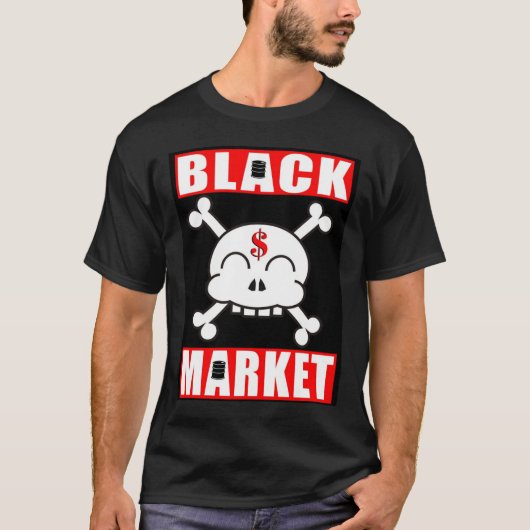 SCHWARZMARKT SKULLY T-Shirt (Vorderseite)