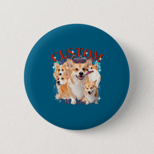 Schwarzmarkt Vintage Haustiere Hunde Katze Lustige Button