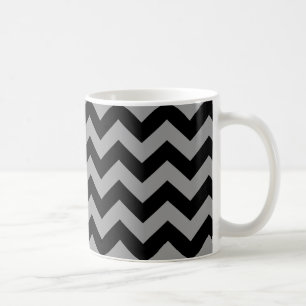 Schwarzmarokkanische Moods Chevrons Kaffeetasse
