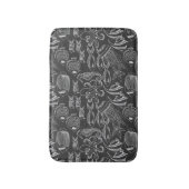 Schwarzmeer-Muster Badematte (Vorderseite Vertikal)