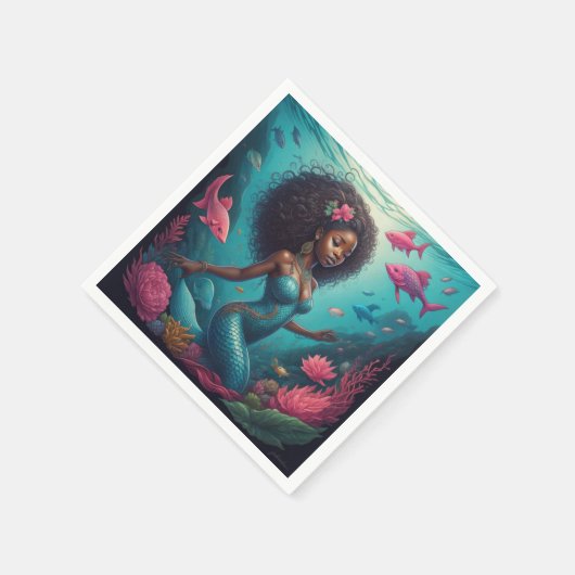 Schwarzmeer Serviette (Ecke)