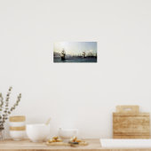 Schwarzmeerflotte in der Bucht von Theodosia Poster (Küche)