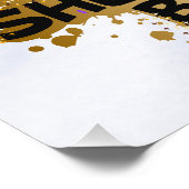 Schwarzmeerkamerin Melanin Sista Queen Poster (Ecke)