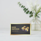 Schwarzmesh-Privatdetektor Visitenkarte (Stehend Vorderseite)