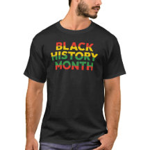 Schwarzmonats-T-Shirt