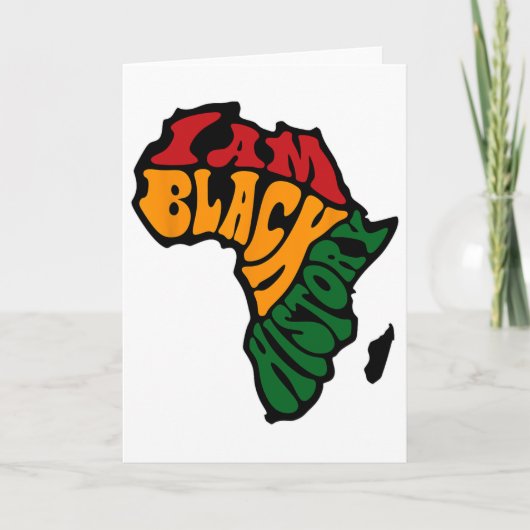 Schwarzmonatsbekleidung Afrika Karte Kente-Stoff (Vorderseite)