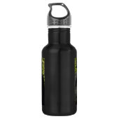 SchwarzMops Augen Edelstahlflasche (Rückseite)