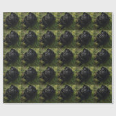 SchwarzMops full.png Geschenkpapier (Flach)