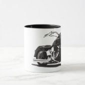 Schwarzmotorrad Tasse (Zentrum)
