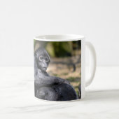 Schwarzockspinne schließen kaffeetasse (VorderseiteRechts)