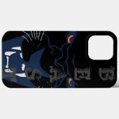 Schwarzpanther-Bestie Case-Mate iPhone Hülle (Rückseite (Horizontal))