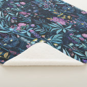 Schwarzpanther-Blätter Sherpadecke (3/4)