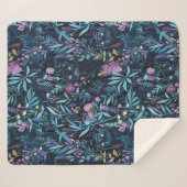 Schwarzpanther-Blätter Sherpadecke (Vorderseite (Horizontal))