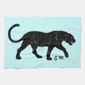 Schwarzpanther Handtuch (Horizontal)
