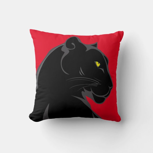 SCHWARZPANTHER-PILLOW KISSEN (Vorderseite)