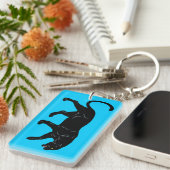 Schwarzpanther Schlüsselanhänger (Vorderseite rechts)