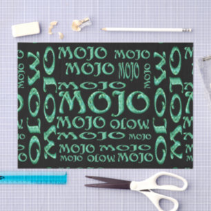 Schwarzpapier aus Mojo Seidenpapier