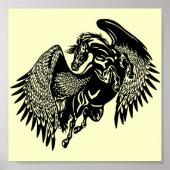 Schwarzpegasus Poster (Vorne)