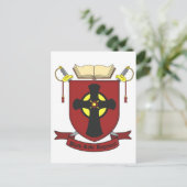 SCHWARZROBE POSTKARTE (Stehend Vorderseite)