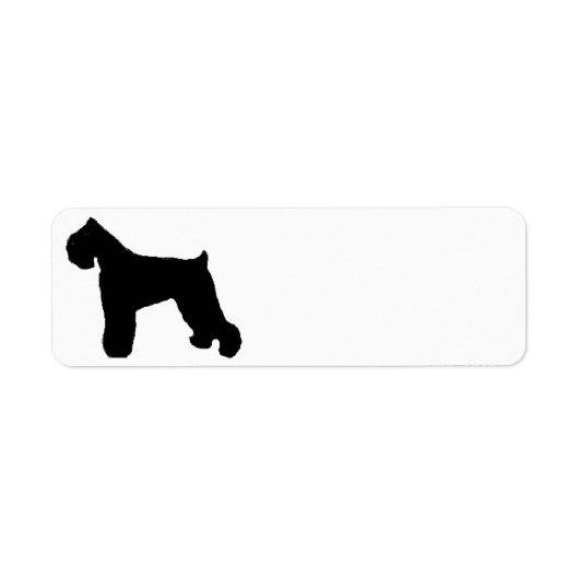 Schwarzrussisches Terrier-Silo (Vorne)