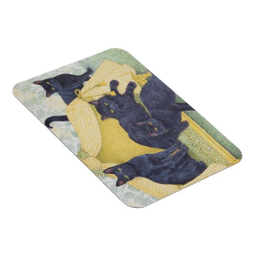 Schwarzsamt Magnet (Rechte Seite)