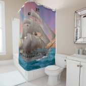 SCHWARZSCHIFF DUSCHVORHANG (Beispiel)