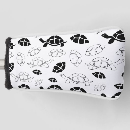 Schwarzschildkröte Golf Headcover (Vorderseite)