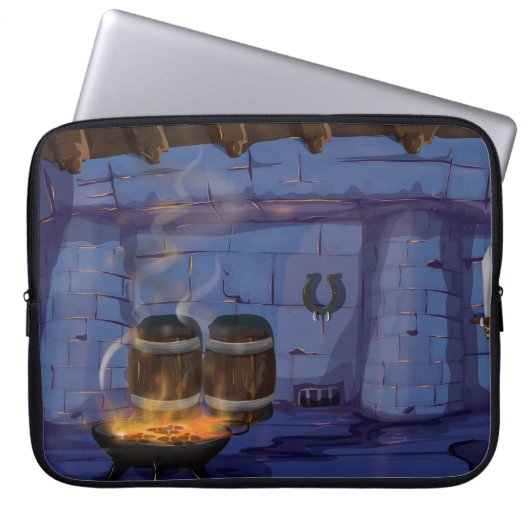 Schwarzschmiede Laptopschutzhülle (Vorderseite)