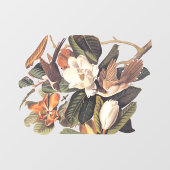 Schwarzschnabelkuckuck Fensteraufkleber (Blatt)