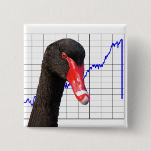 Schwarzschwan-Marktzusammenbruch Button