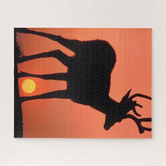 Schwarzschwanz oder Mule Dee | Olympischer Nationa Puzzle (Horizontal)