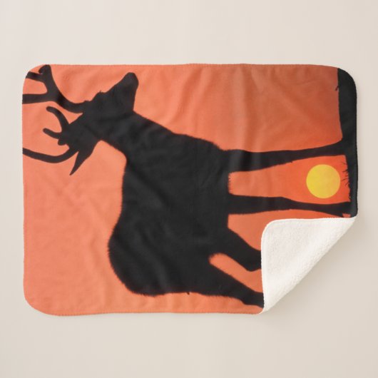 Schwarzschwanz oder Mule Dee | Olympischer Nationa Sherpadecke (Vorderseite (Horizontal))