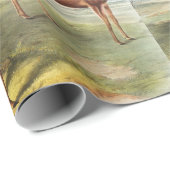 Schwarzschwanzhirsche (Cervus Richardsonii) Geschenkpapier (Rolleneckpunkt)