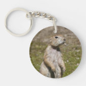 Schwarzschwanzhund Schlüsselanhänger (Vorderseite)