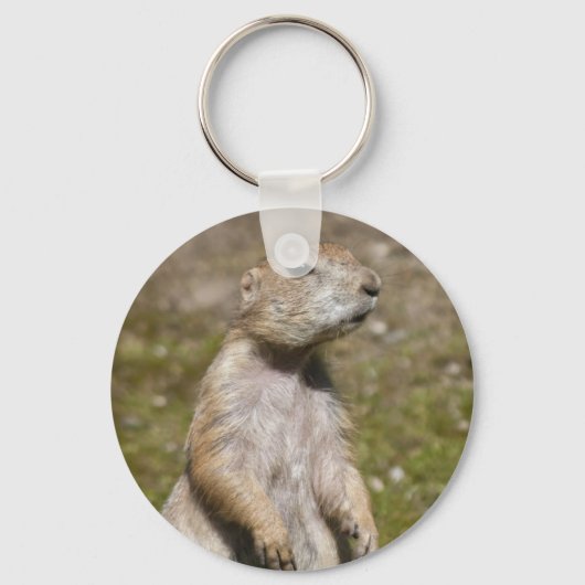 Schwarzschwanzhund Schlüsselanhänger (Vorderseite)