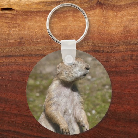 Schwarzschwanzhund Schlüsselanhänger (Vorderseite)