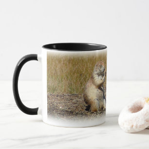 Schwarzschwanzige Grasland-HundeTasse Tasse