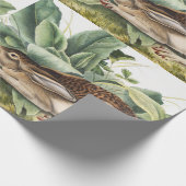 Schwarzschwanzkaninchen (Lepus negricaudatus) Geschenkpapier (Ecke)