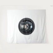 Schwarzseh tzu wandteppich (Vorderseite (Horizontal))