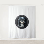 Schwarzseh tzu wandteppich (Vorderseite)