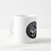 schwarzsibirisch kaffeetasse (Vorderseite Links)