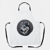 schwarzsibirisch schürze (Vorderseite)