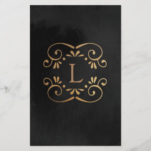 Schwarzsilbergold blüh Service und Preis Flyer (Rückseite)