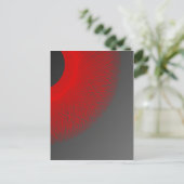 Schwarzsonnenlicht Postkarte (Stehend Vorderseite)